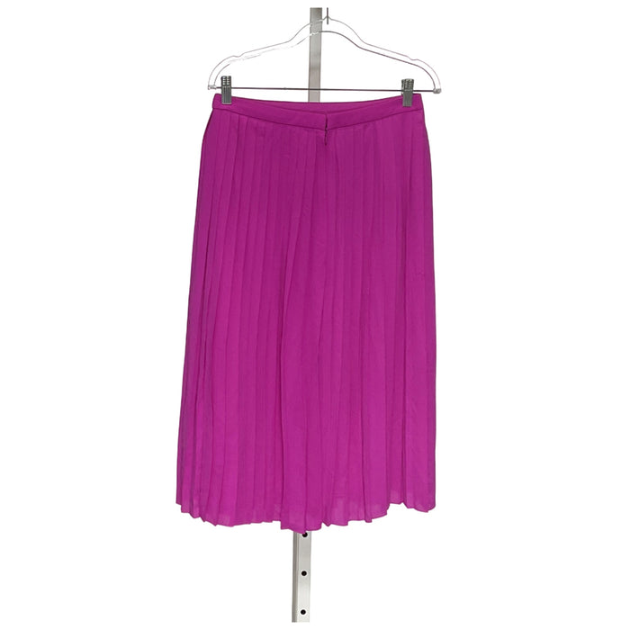 J. Crew Purple A-Line Skirt Size 6, Midi Length