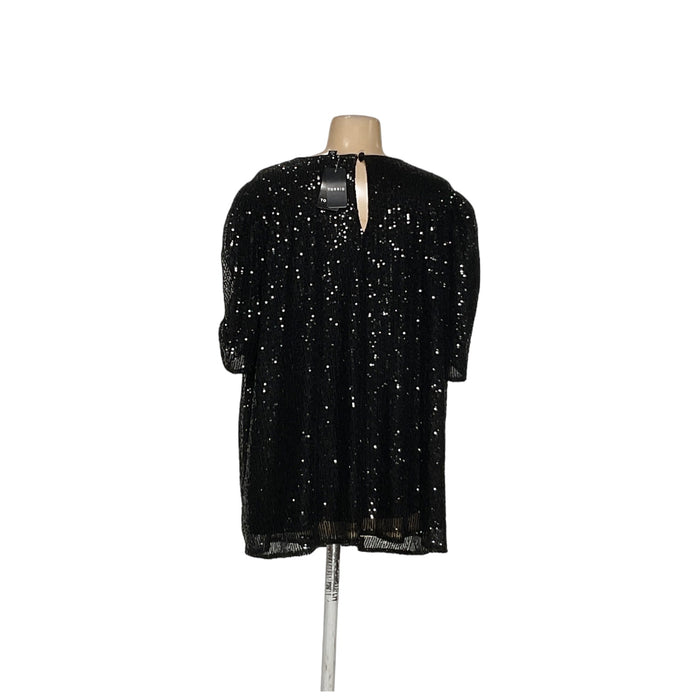 Torrid Black Polyester Blouse