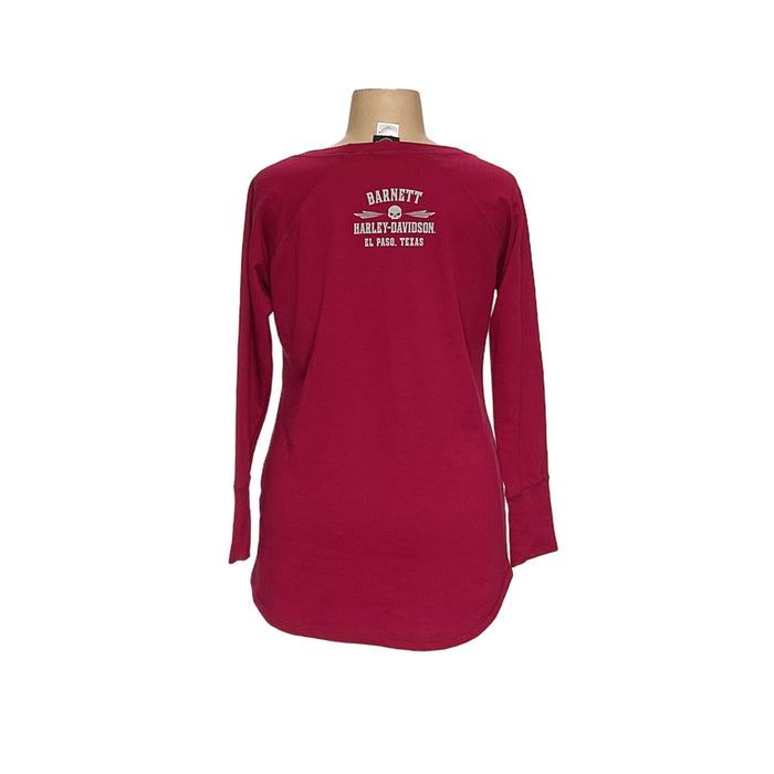 Harley Davidson Women's Red Hoodie