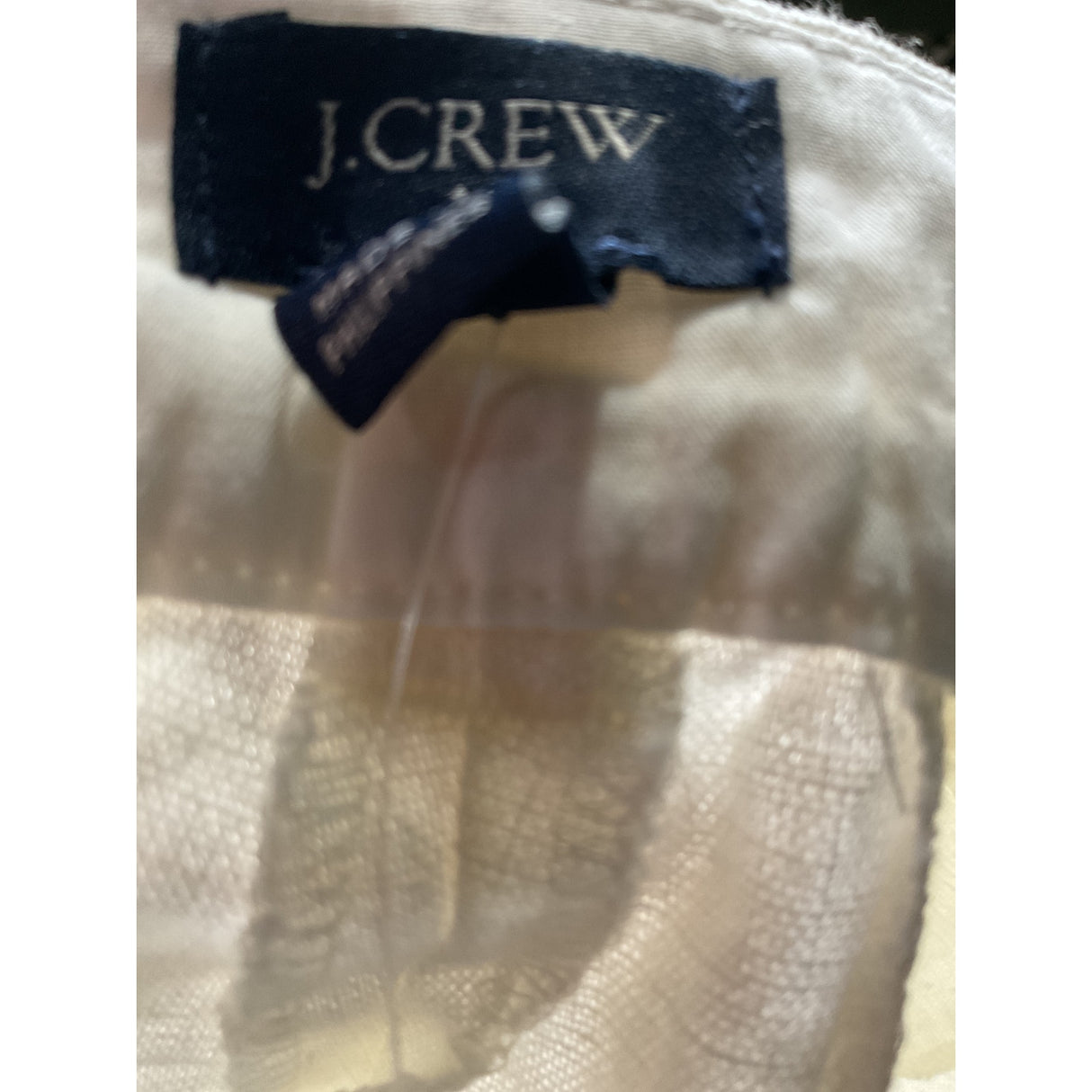 J. Crew White Sailor Shorts