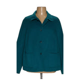 Talbots Plus Size Green Wool Jacket