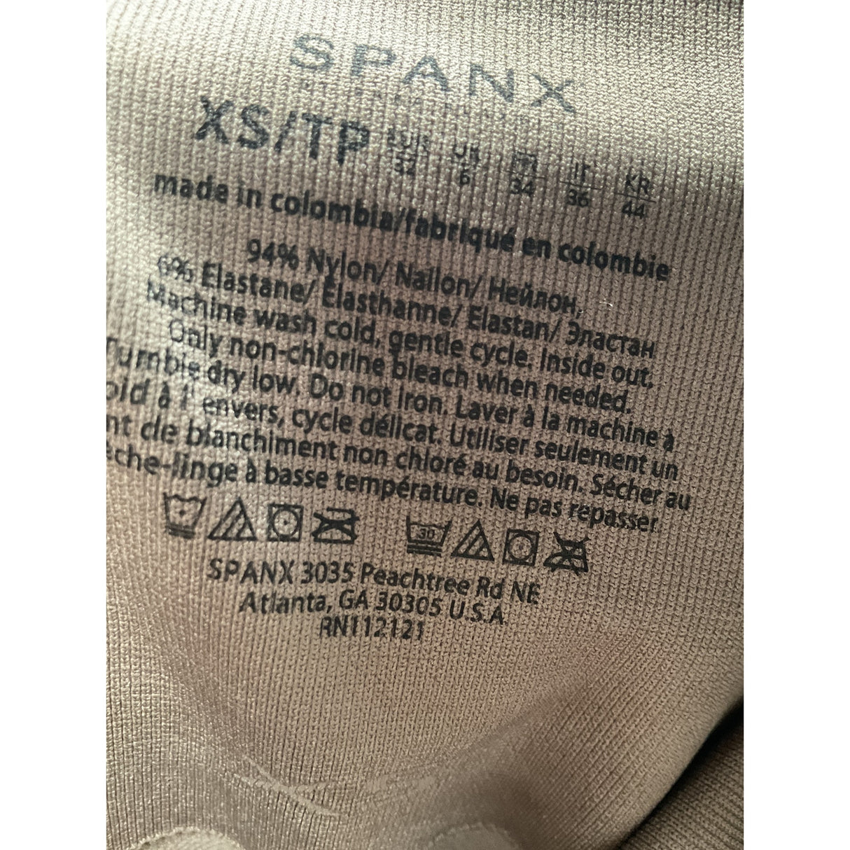 SPANX Multicolor Leggings - XS TP