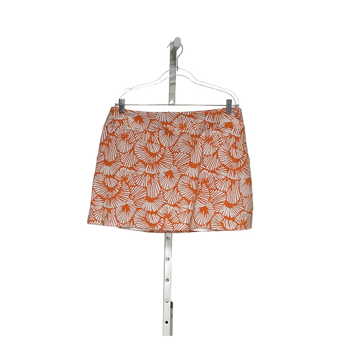 Tommy Bahama Orange Mini Skort XL