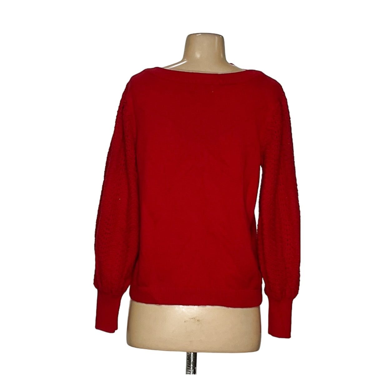 Charter Club Red Pullover Sweater - Women's L