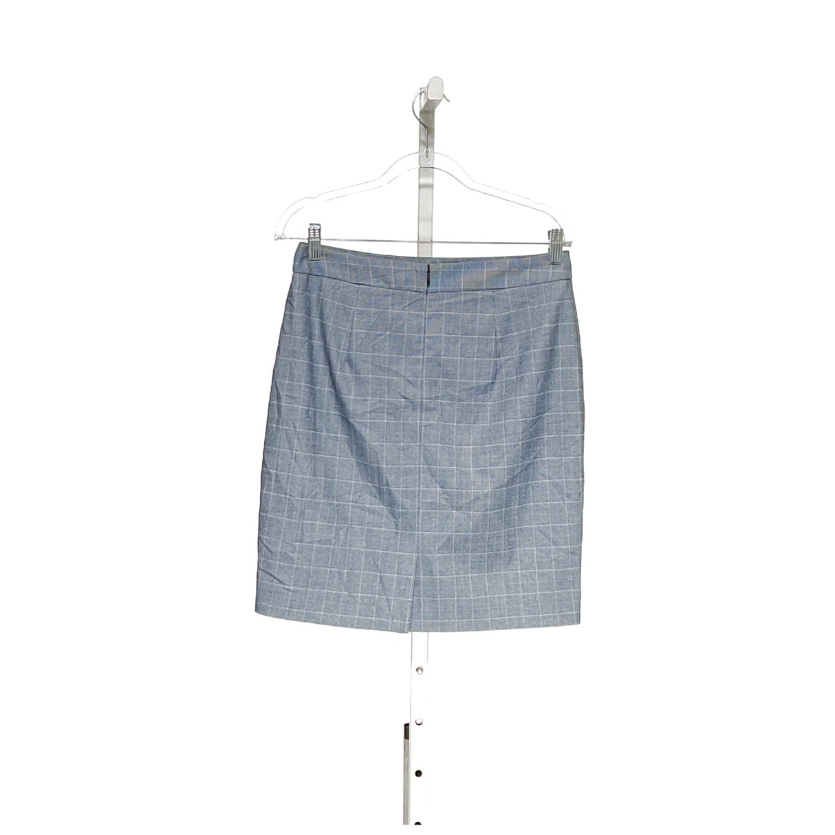 Banana Republic Women's Gray Plaid Mini Skirt - Size 8P