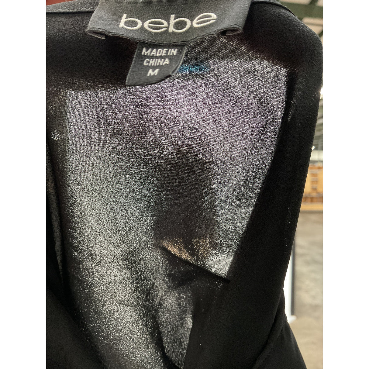 BEBE Black Blouse