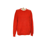 J. Crew XXL Orange Cotton Pullover Sweater