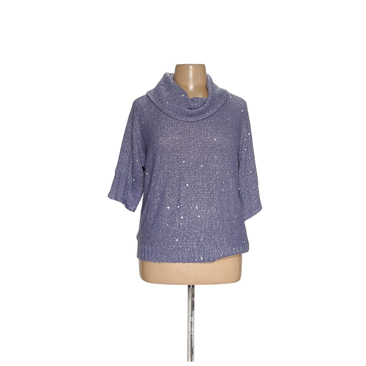 Chico's Purple Plus Size Pullover Sweater