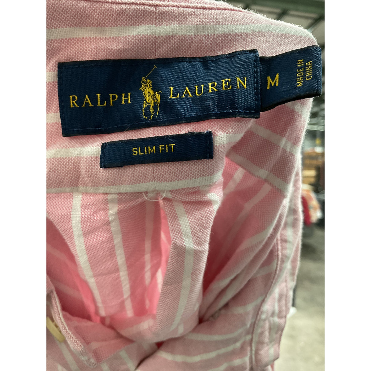 Ralph Lauren Pink Men's Button-Up Shirt