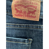 Levi's Blue Straight Leg Jeans, Women's Size 33