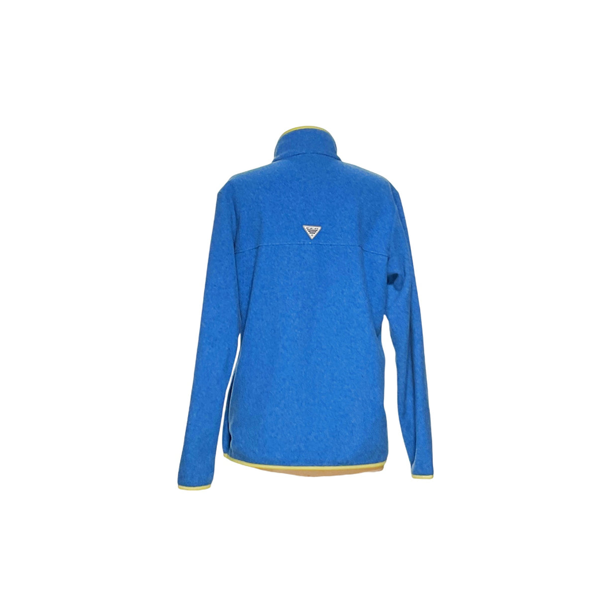 Columbia Women's Blue Fleece Henley Sweater