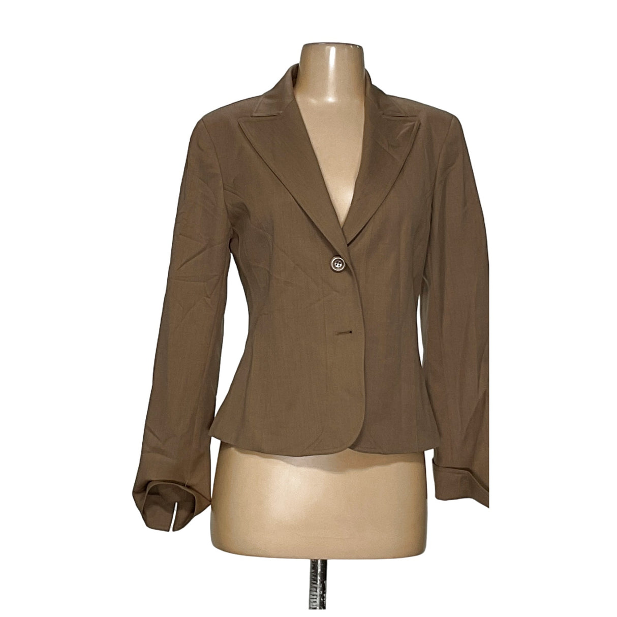 Lafayette 148 New York Brown Wool Blazer - Size 4