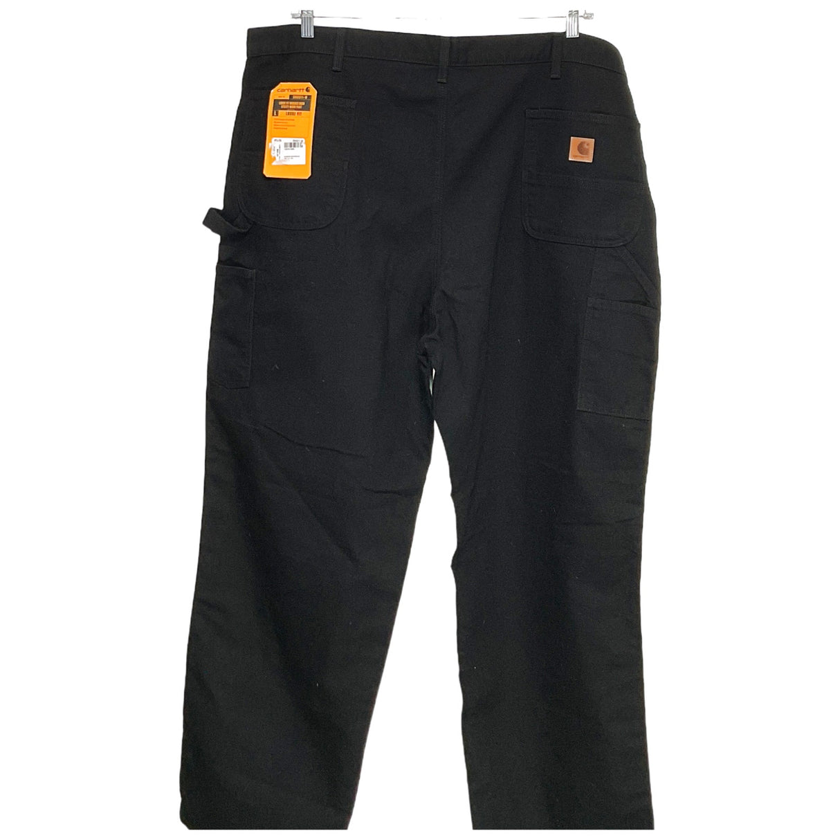 Carhartt Black Men's Workwear Jeans, Size 46x34