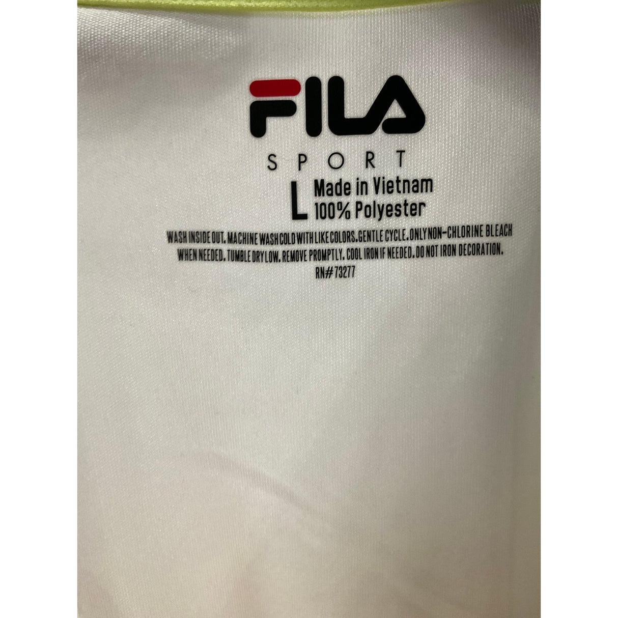 FILA Women's Multicolor Polyester Blouse - Size L