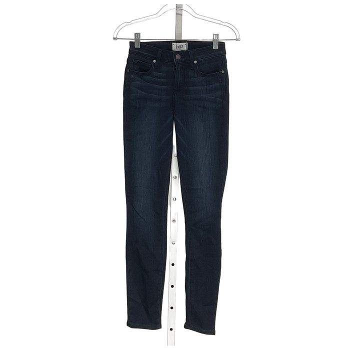 Paige Ankle Jeans - Blue, Size 24