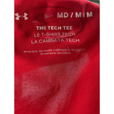 Under Armour Red Cotton T-Shirt MD