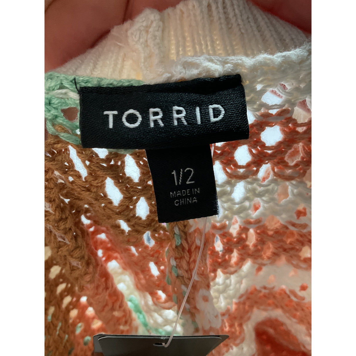 Torrid Multicolor Cardigan Sweater