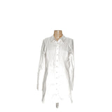 Free People White Shirt Dress