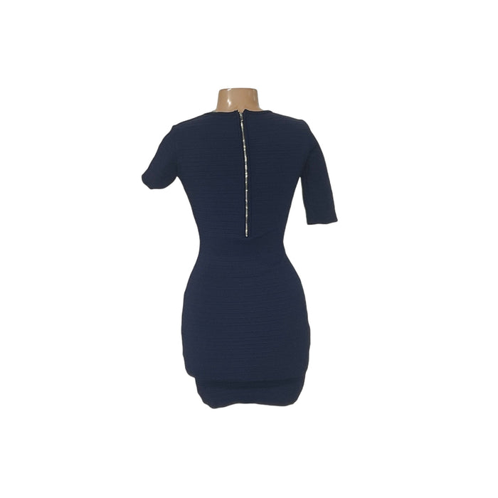 Cache Blue Sheath Midi Dress