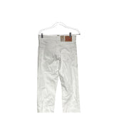 Levi's Women's White Ankle Jeans - Size 28