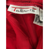 Talbots Red Wool Bermuda Shorts - Women's Size 10