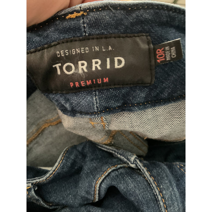 Torrid Blue Straight Jeans Size 10R