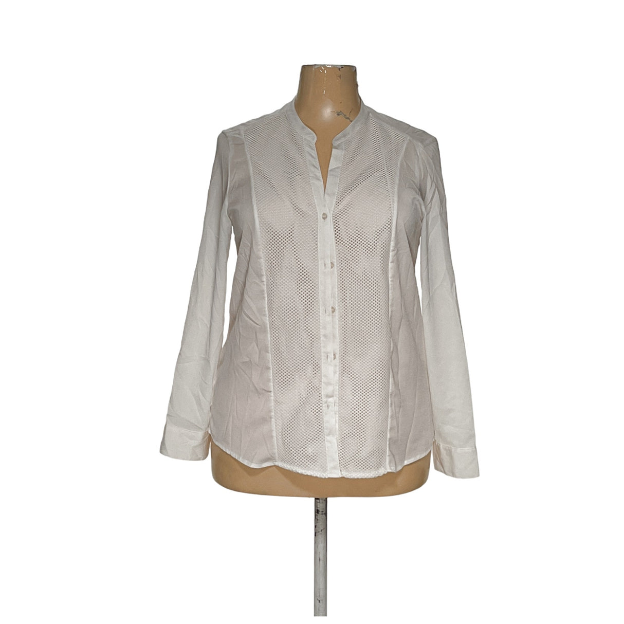 Calvin Klein White XL Women's Button-Up Top