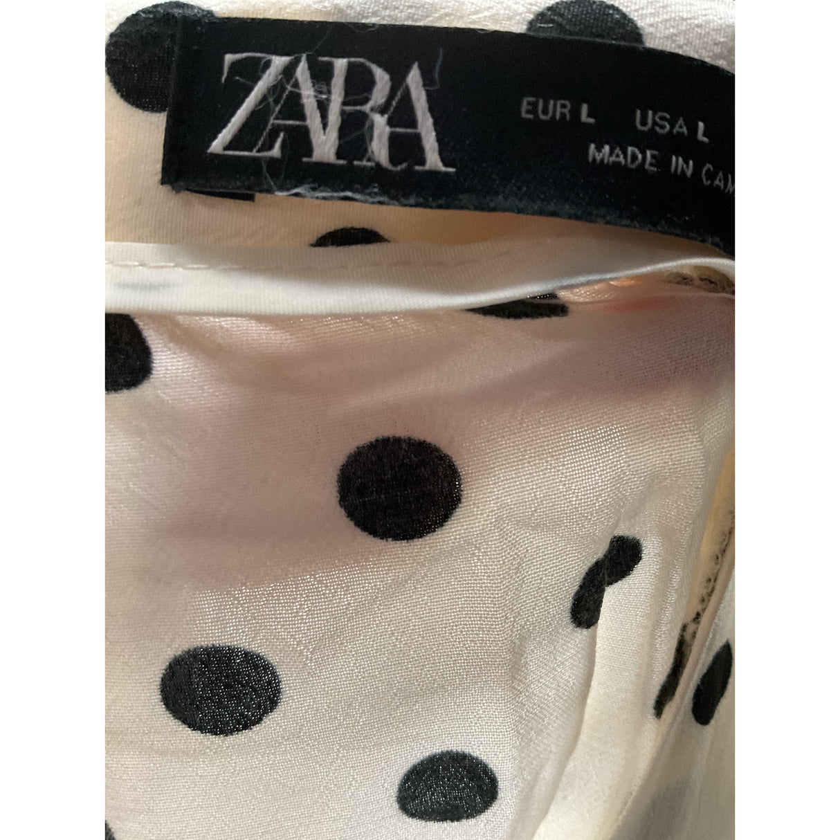 ZARA Sailor Linen Shorts - Size L