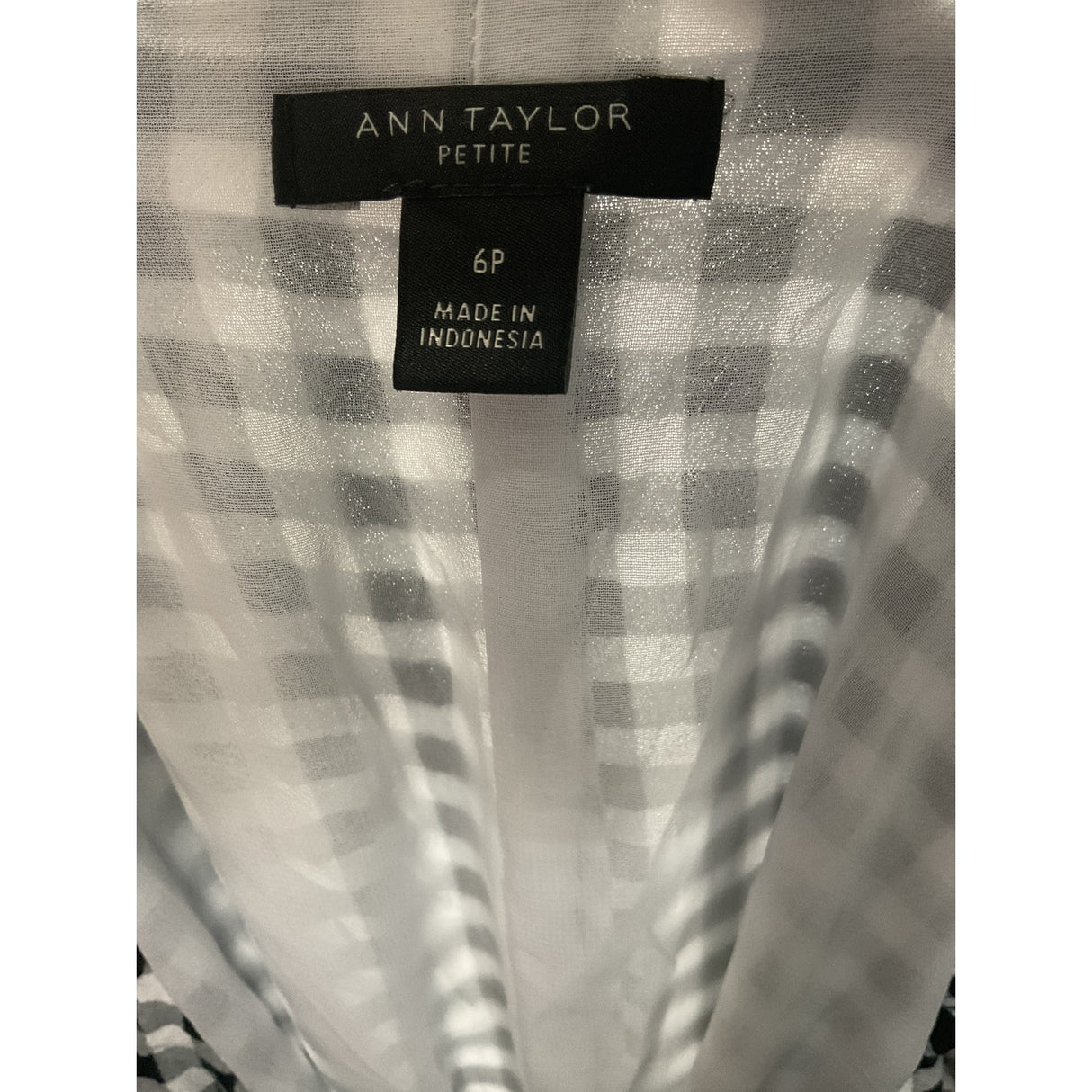 Ann Taylor Multicolor Gingham Shirt Dress