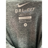 Nike Men's M Henley Sweatshirt, Gray