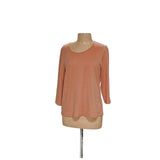 Susan Graver Orange Blouse, Size M