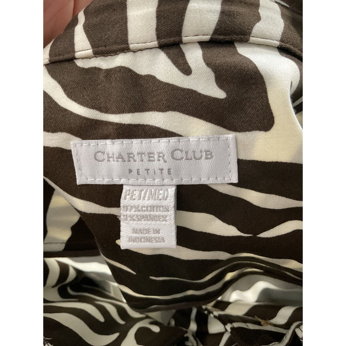 Charter Club Brown Basic Jacket - Women's M