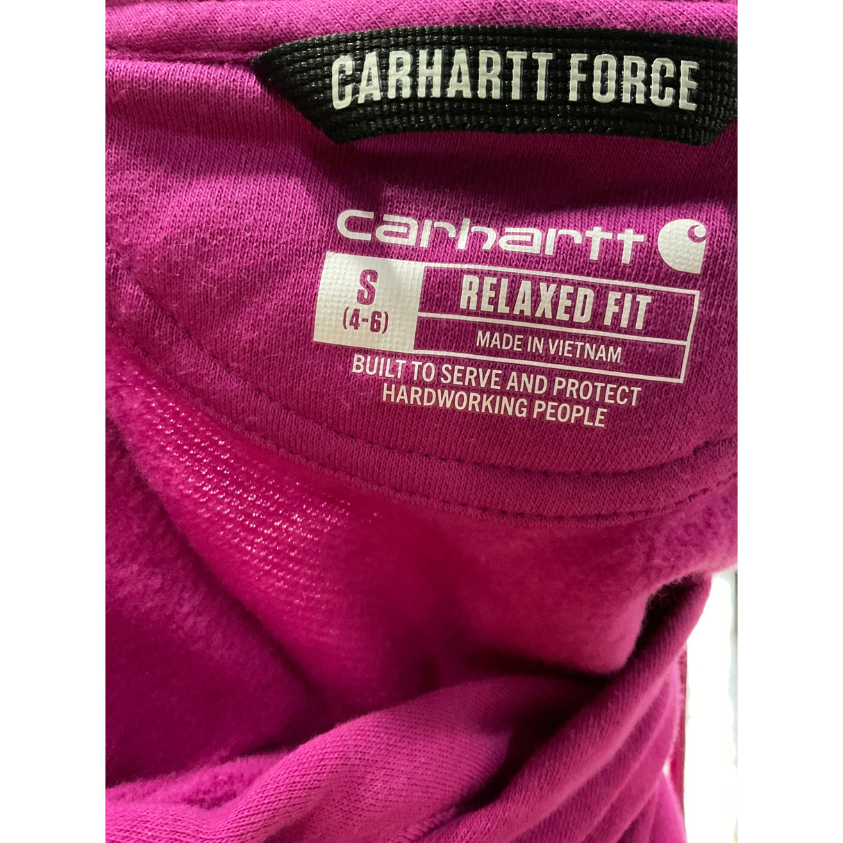 Carhartt Women's Purple Hoodie