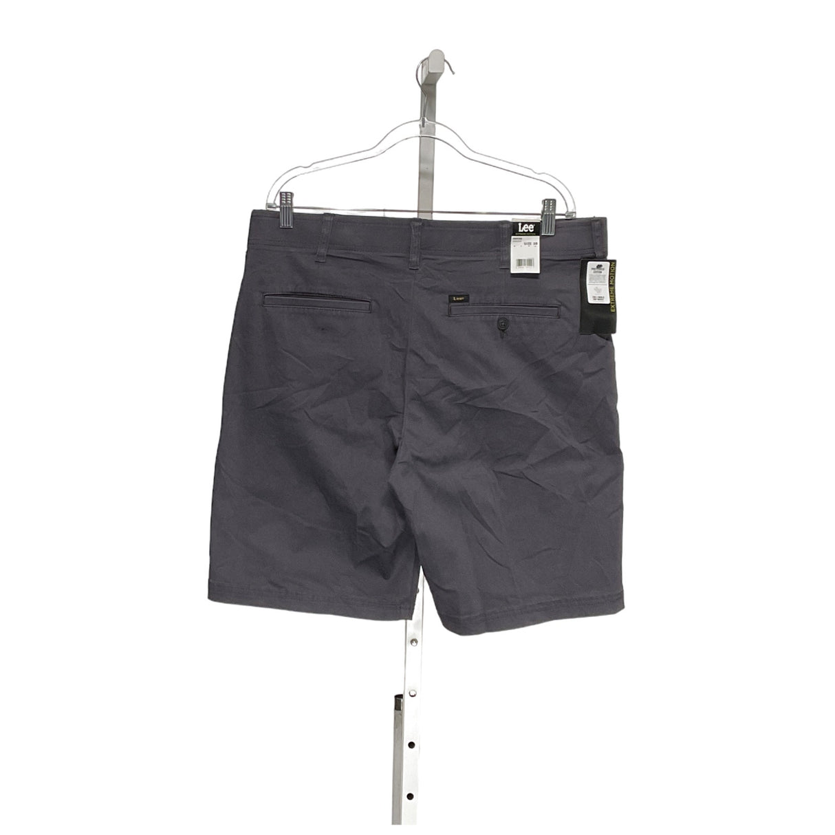 Men's Lee Gray Cotton Bermuda Shorts