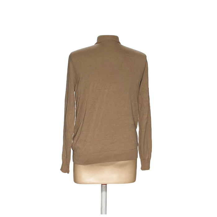 Boss Brown Full Zip Sweater - Men's Small