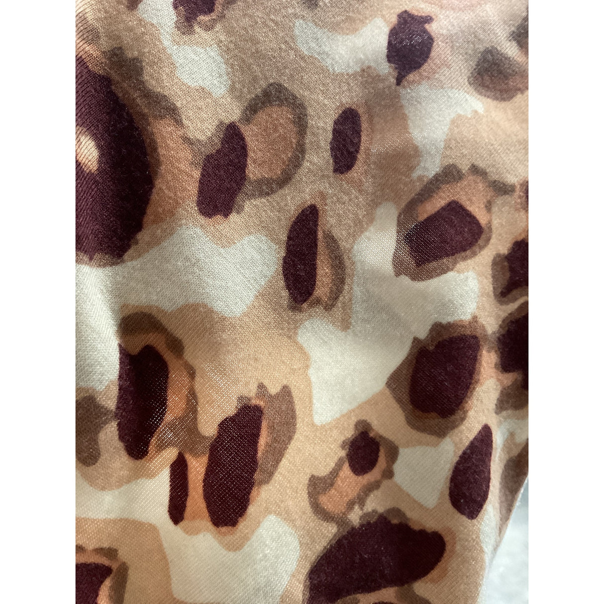 Lularoe Brown Watercolor Blouse XS