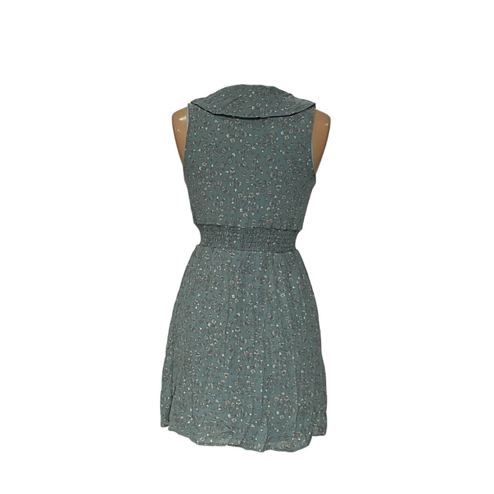 Gilli Blouson Dress - Green, Size S