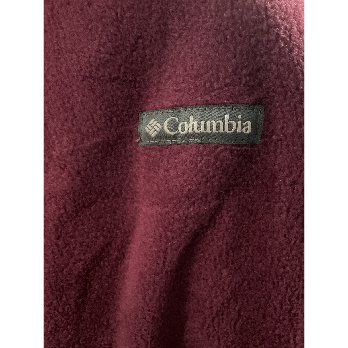 Columbia Purple 2X Full Zip Sweater