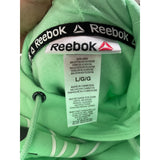 Men's Green Reebok Pullover Hoodie - Size L