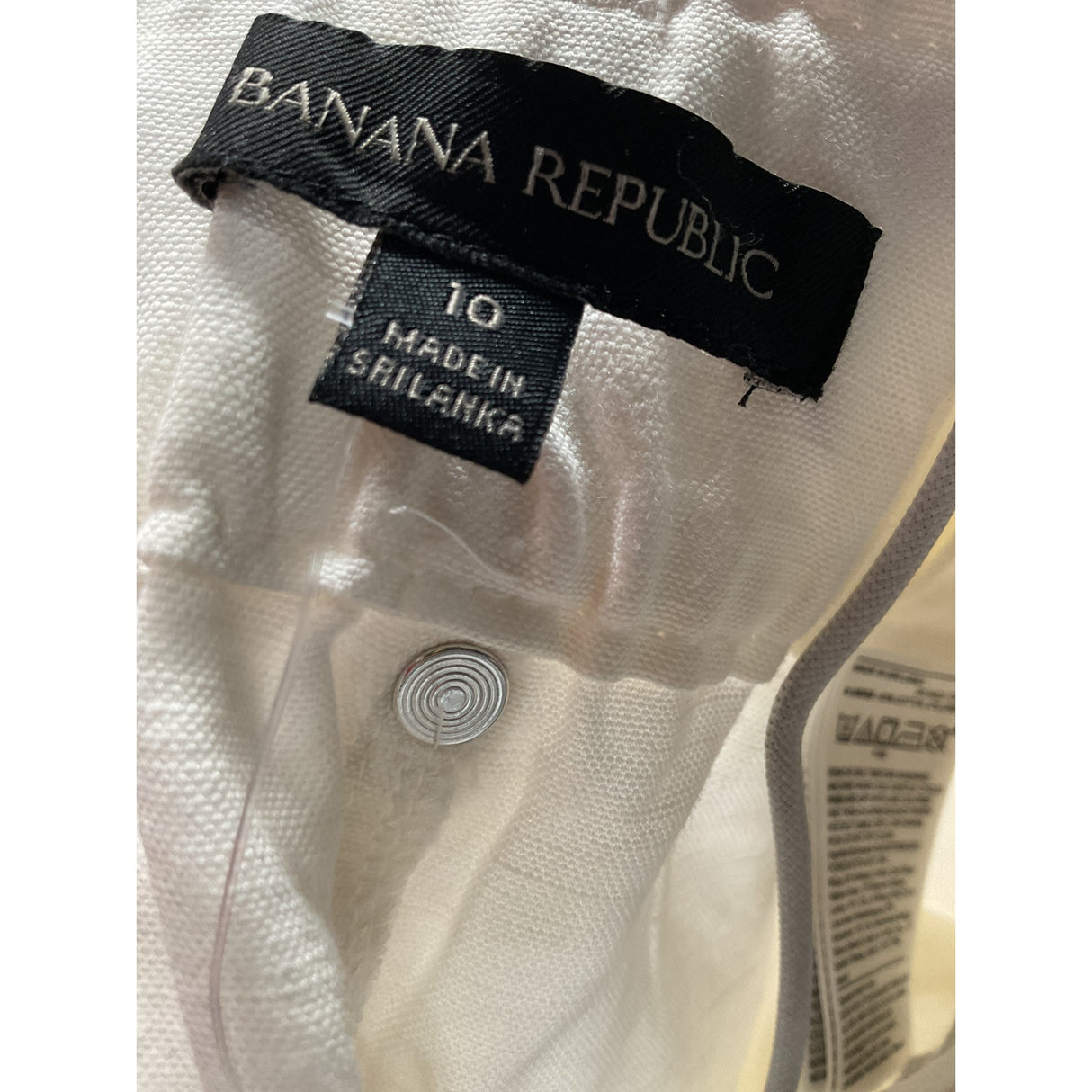 Banana Republic Cream Sailor Shorts - Women's Size 10