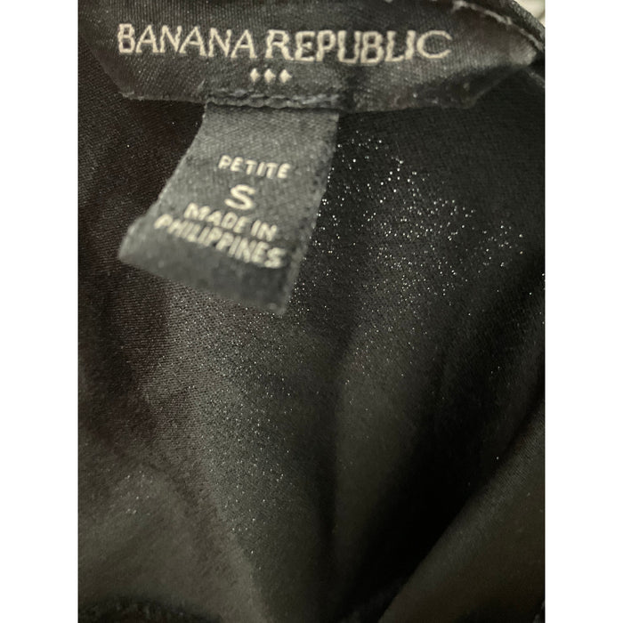 Banana Republic Black Midi Shift Dress