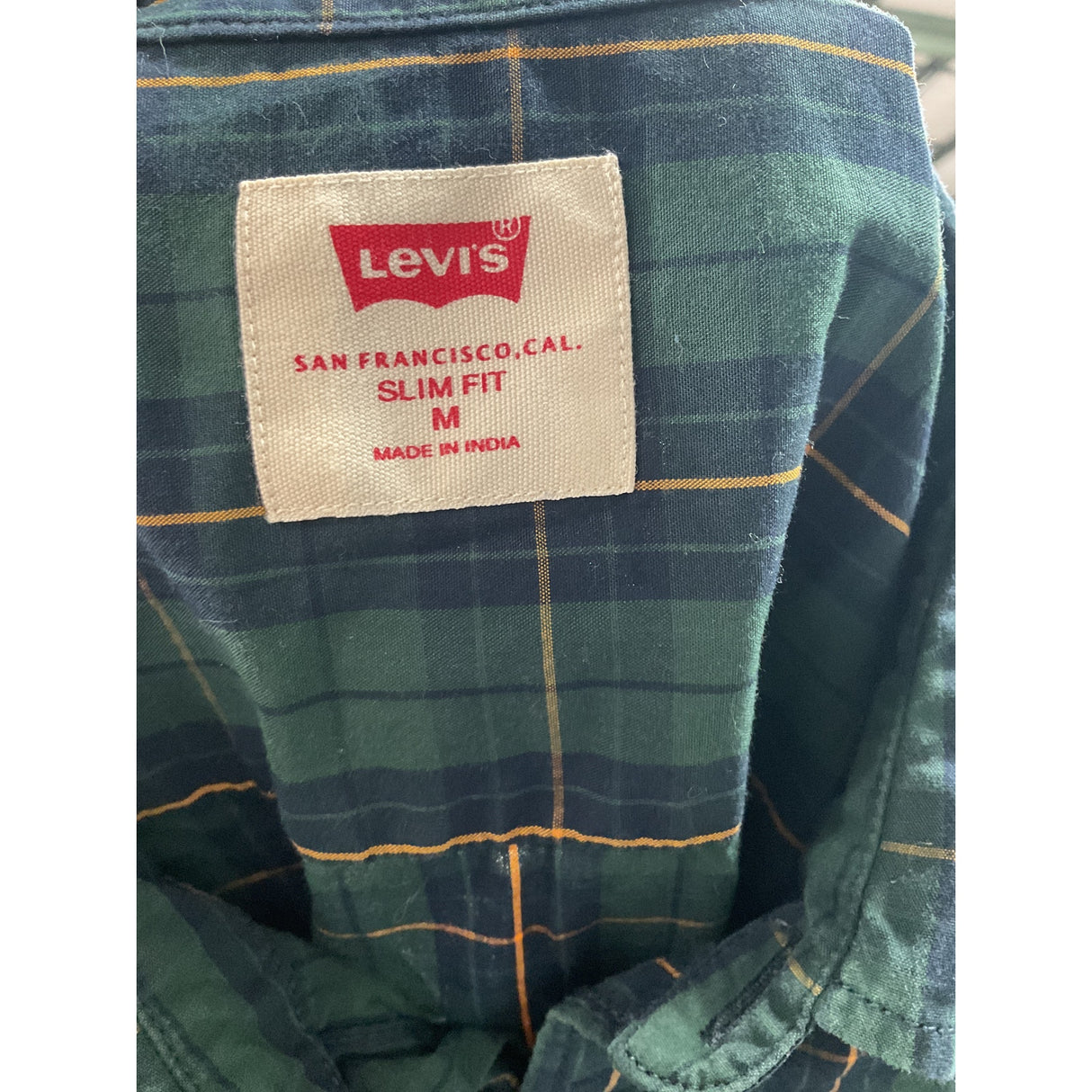 Levi's Men's Multicolor Button-Up Shirt