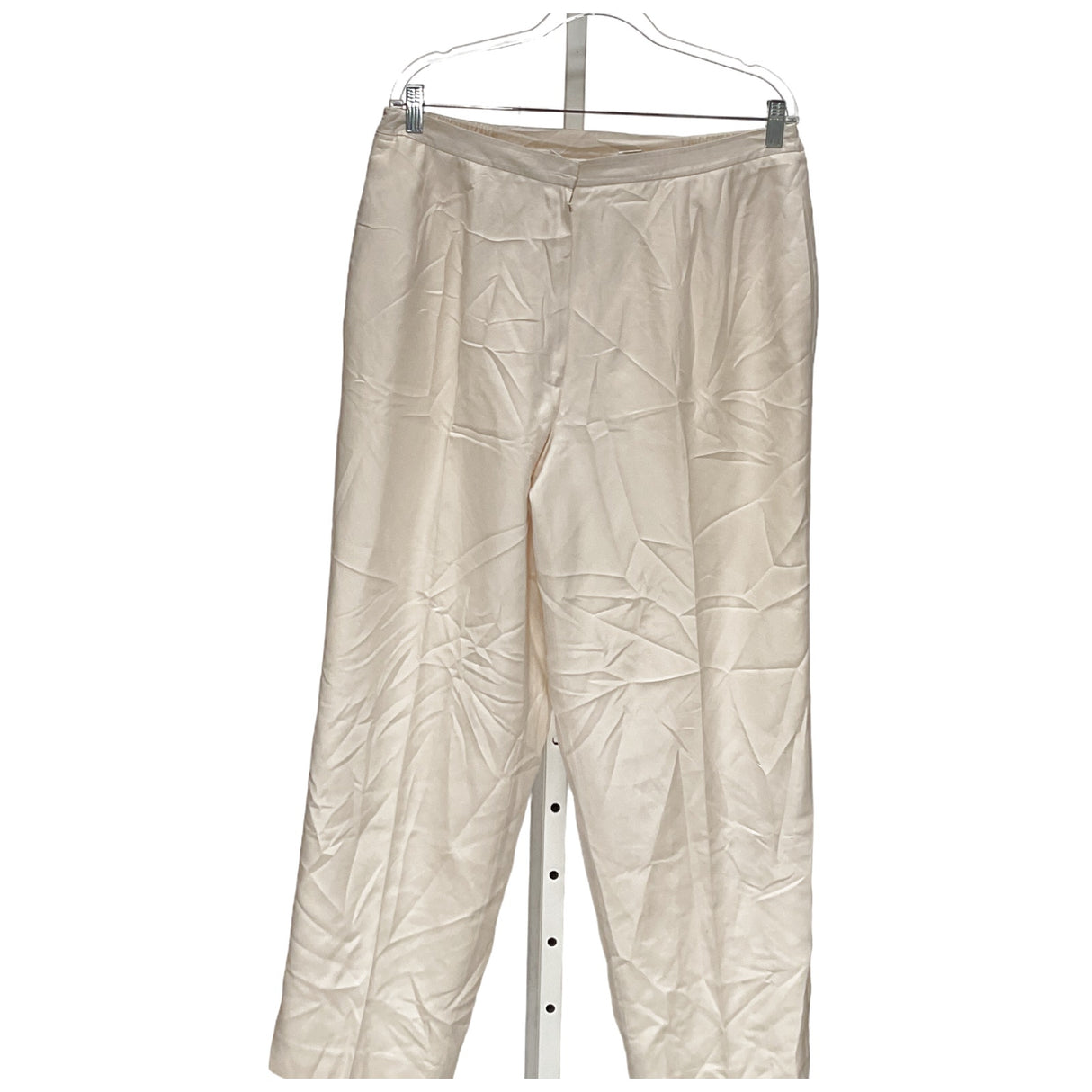 Talbots Cream Silk Ankle Pants - Size 14W