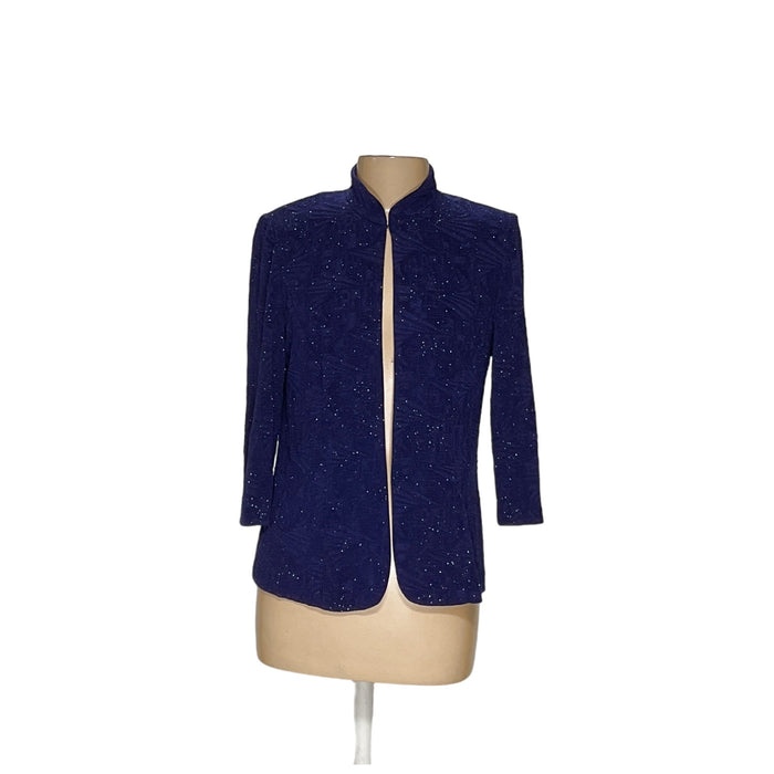 Alex evenings Blue Cardigan - Women's Size 14