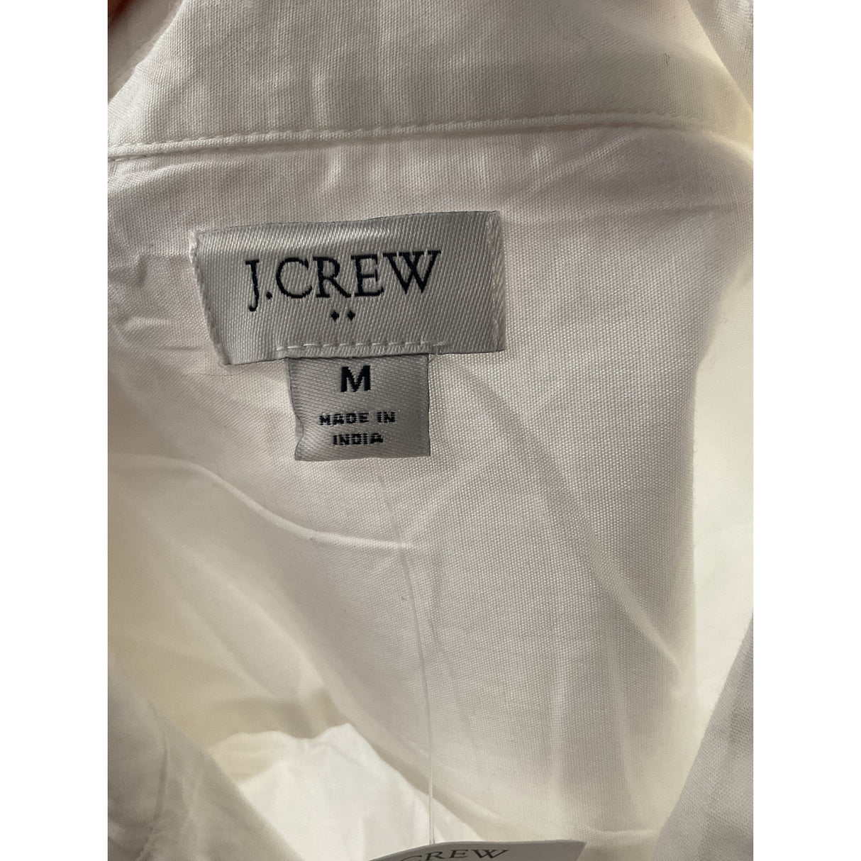 J.Crew White Button-Up Shirt - Size M