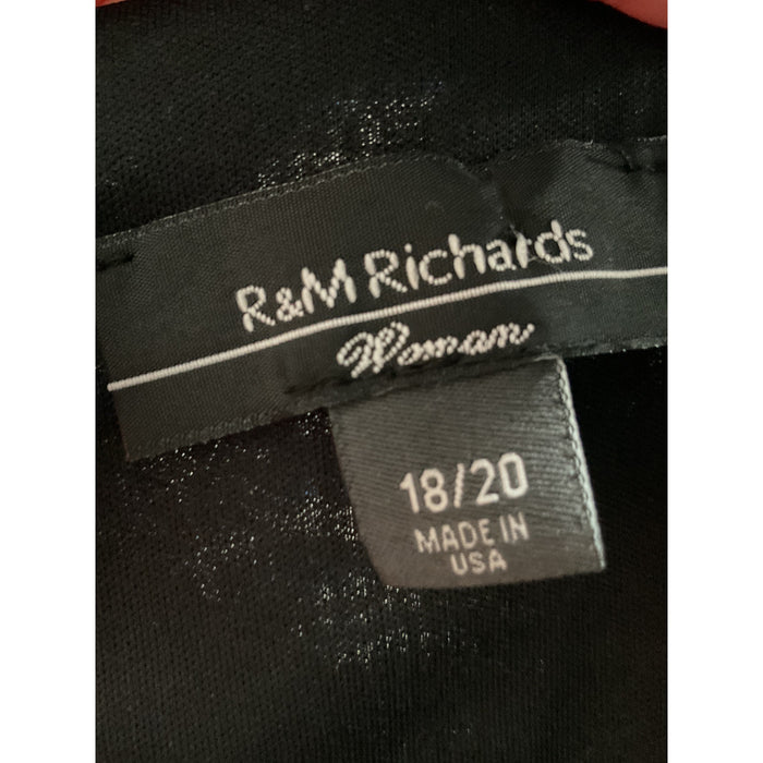 R&M Richards Multicolor Blouson Dress