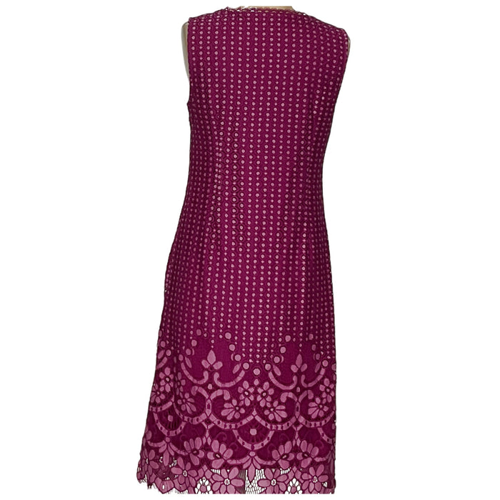 Isaac Mizrahi Purple Sheath Dress, Size XSP