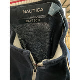 Nautica Men's Blue Henley Sweater, Size L