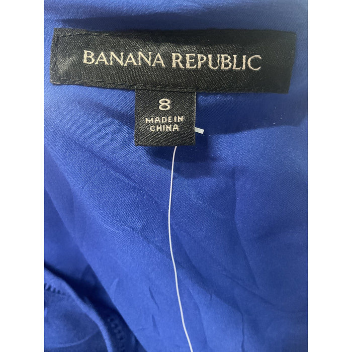 Banana Republic Blue Shift Dress Size 8