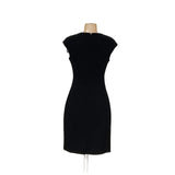 Calvin Klein Black Midi Sheath Dress - Size 4